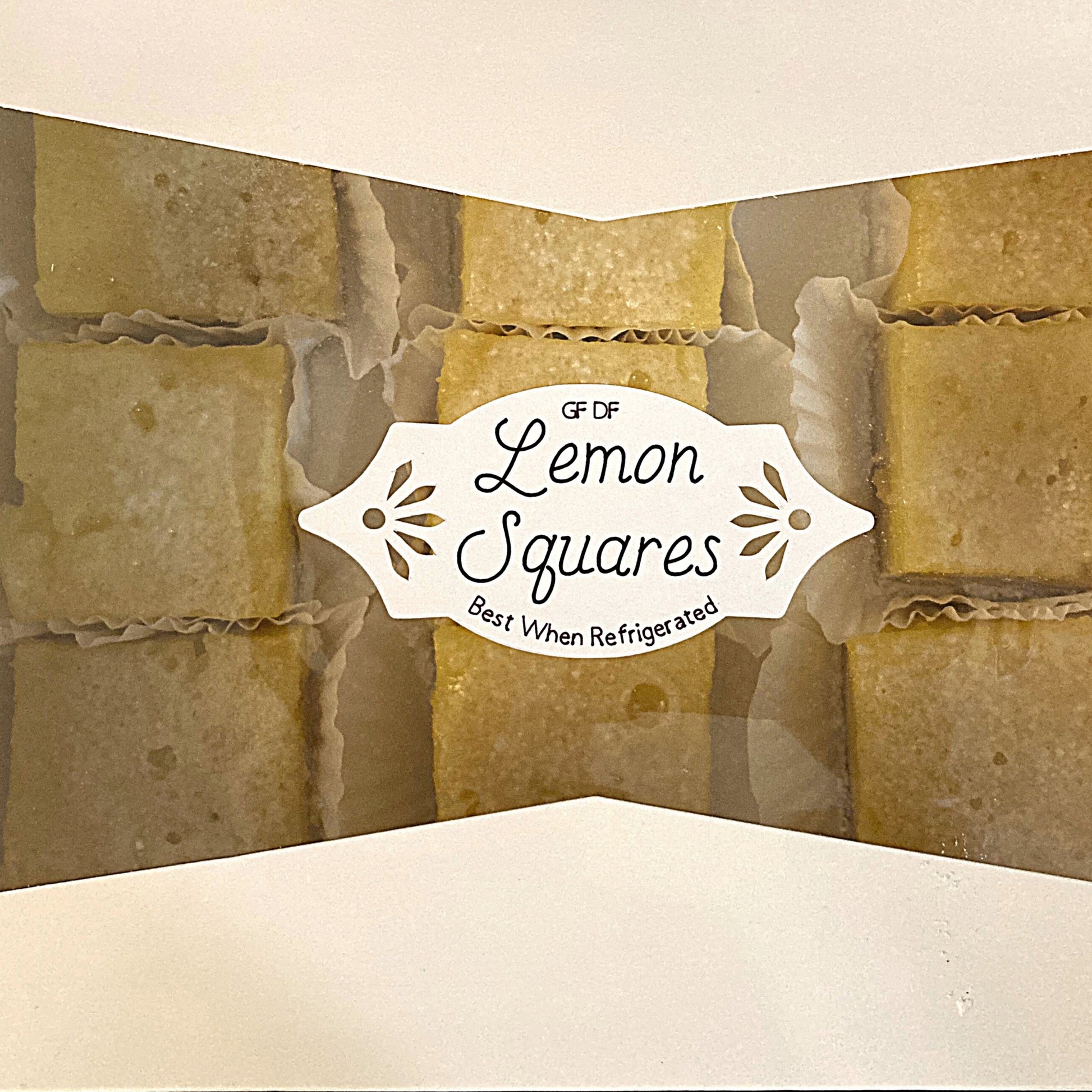 Lemon Squares (Pkg of 9) - Becky D's Gluten Free Bake Shoppe