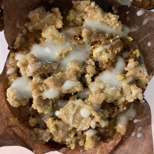 Pumpkin Streusel Muffins (Pkg of 4) - Becky D's Gluten Free Bake Shoppe